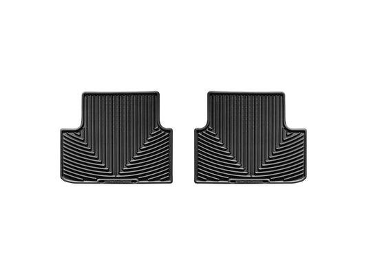 WeatherTech 08-12 Honda Accord Rear Rubber Mats - Black