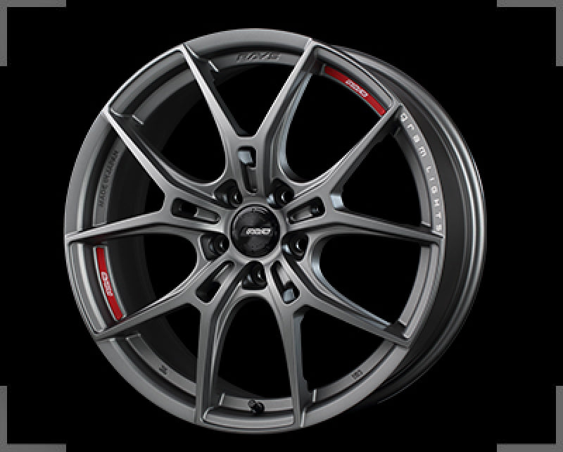 Gram Lights 57FXZ Overseas 19x8.5 +38 5x114.3 Matte Graphite w/Machining Wheel