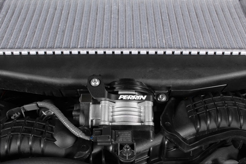 PERRIN 2022+ Subaru WRX/19-23 Ascent/Legacy/Outback Top Mount Intercooler Bracket - Black