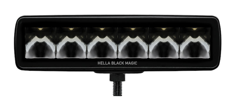 Hella Universal Black Magic 6 L.E.D. Mini Light Bar - Spot Beam – Penguin  Garage