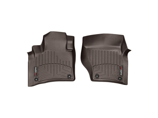 WeatherTech 2011-2015 Porsche Cayenne Front FloorLiner - Cocoa