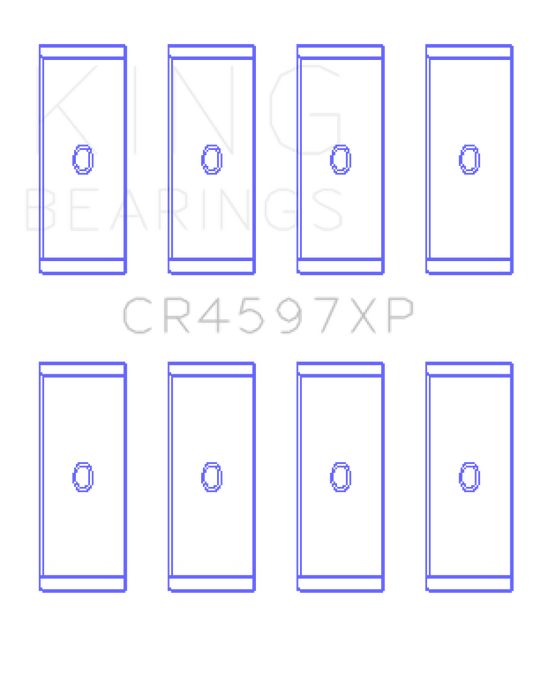King Engine Bearings Volkswagen 2.0L FSI/TFSI Performance Rod Bearing Set - Size STD