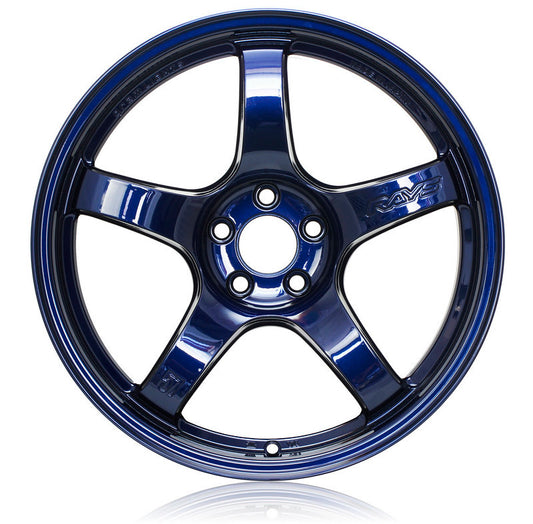 Gram Lights 57CR 17x9.0 +38 5x100 Eternal Blue Wheel (Minimum Order Qty 20)