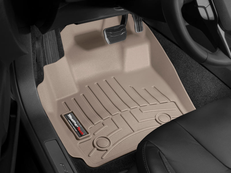 WeatherTech 2019+ Audi A6 Rear FloorLiner - Tan
