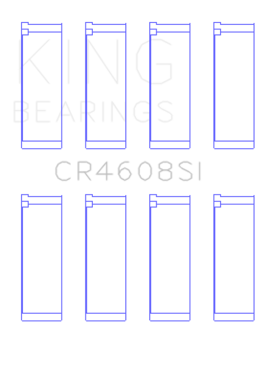 King Engine Bearings Toyota 2ZZ-GE Connecting Rod Bearing Set (Set of 4) - Size STD