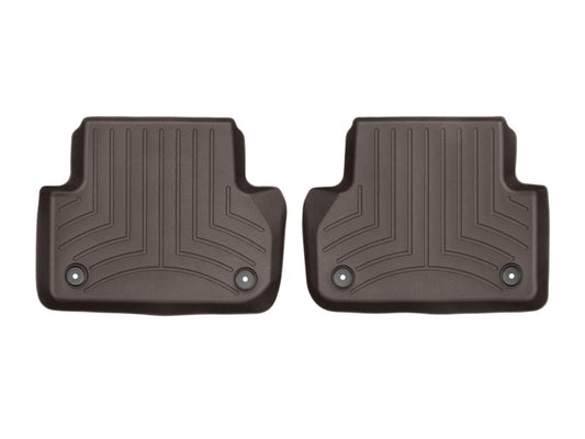 WeatherTech 2017+ Audi A4 Rear FloorLiner - Cocoa
