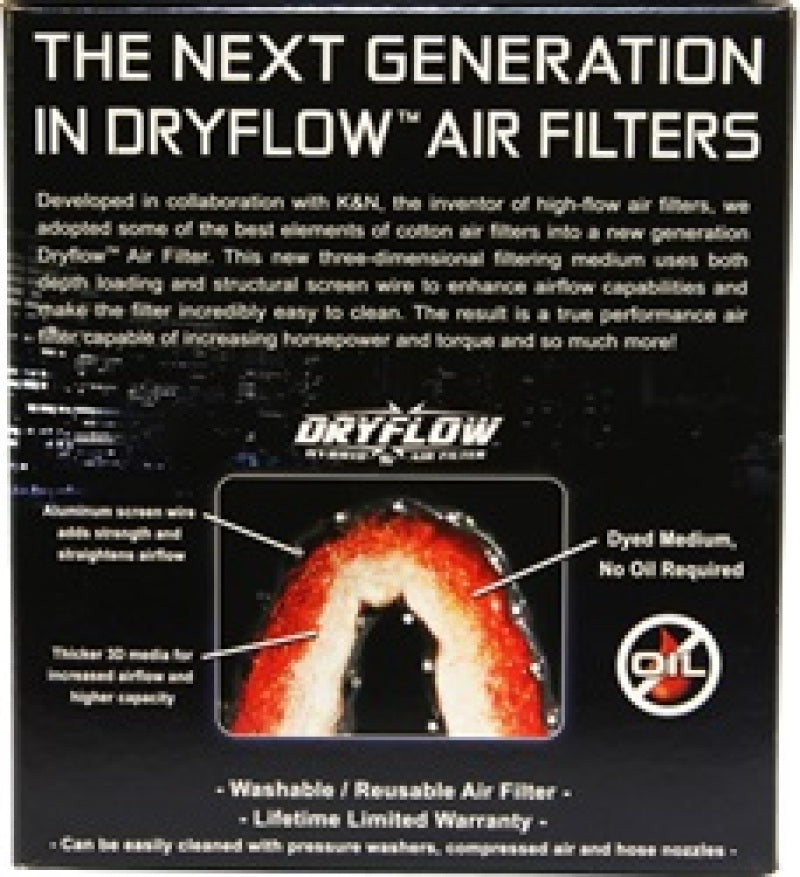 AEM Air Filter, 3inFLG/ 5inOD/ 6-1/2inH Dry Flow