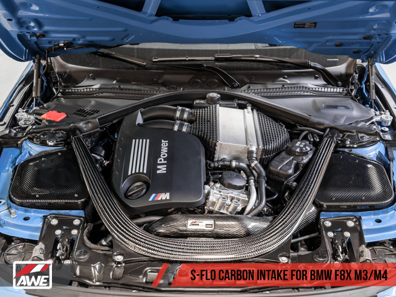 AWE Tuning BMW F8x M3/M4 S-FLO Carbon Intake