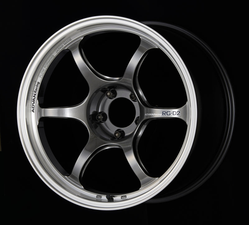 Advan RG-D2 17x9.0 +35 5x114.3 Machining and Racing Hyper Black Wheel ...