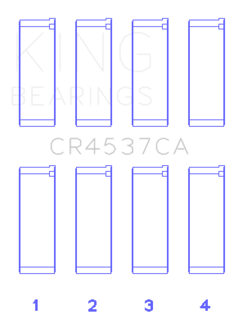 King Mini Cooper S/Cooper S Conv/Works W10B16A Rod Bearing Set - Size STD