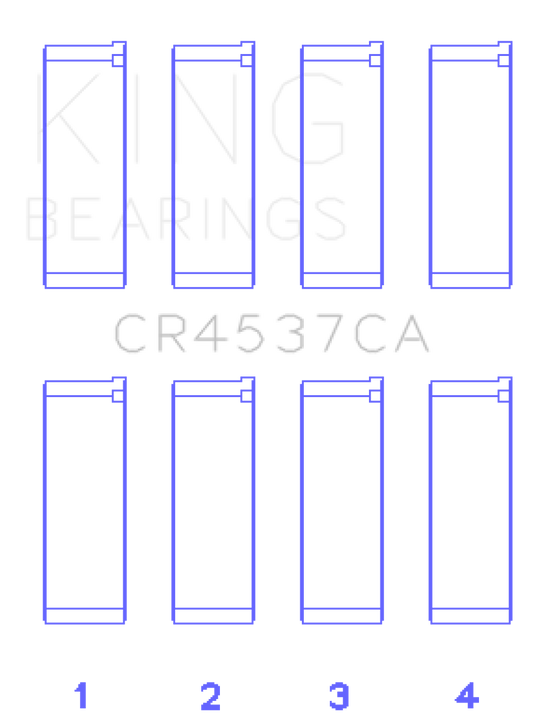King Mini Cooper S/Cooper S Conv/Works W10B16A Rod Bearing Set - Size STD