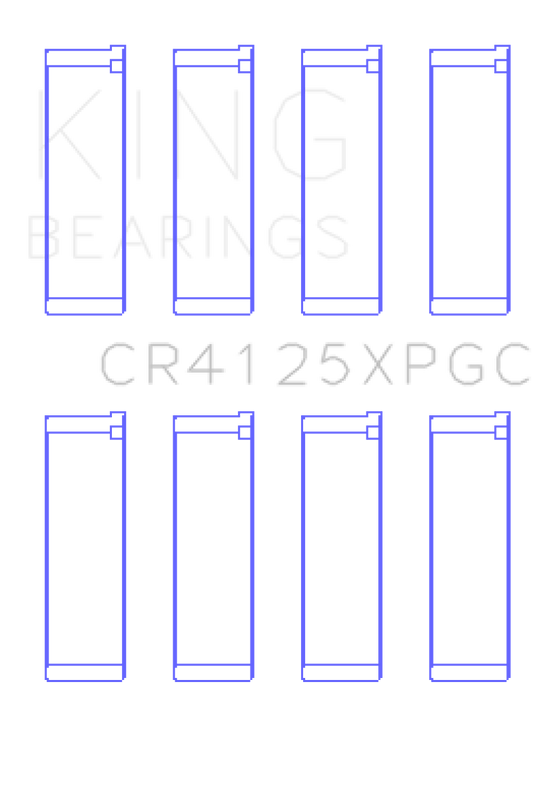 King Subaru EJ20/EJ22/EJ25 pMaxKote Performance Rod Bearing Set - Size STDX
