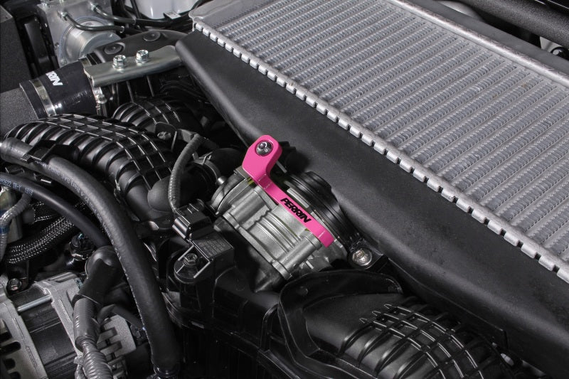 PERRIN 2022+ Subaru WRX/19-23 Ascent/Legacy/Outback Top Mount Intercooler Bracket - Hyper Pink